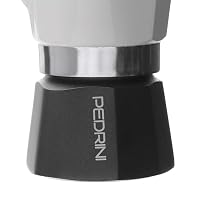 Pedrini Kaffeemaschine -Seimoka Plus 2 Tazze Bianco/Grigio Scuro – Ansicht 3