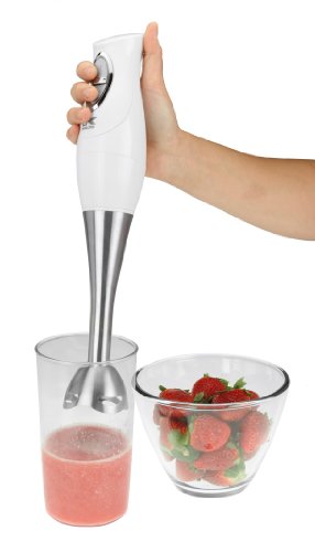 Kalorik Electronic Stick Mixer Dual Speed Control Settings, Stainless Steel Shaft and Blade