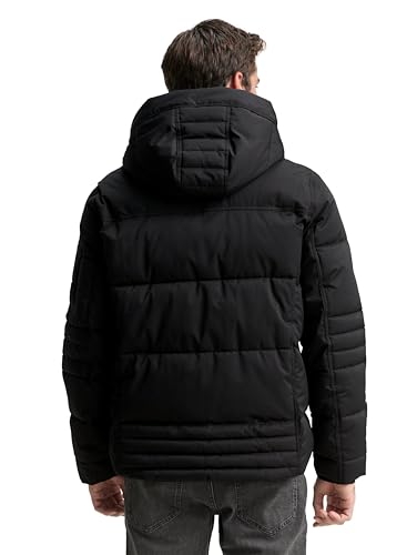 Tom Tailor Herren Pufferjacke mit Abnehmbarer Kapuze – Ansicht 3