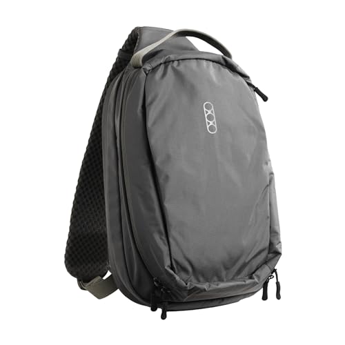 Eberlestock Fade Sling Tactical Crossbody Bag for Men EDC Sling Backpack with Concealed Carry Compartment Hydration Pass-Through Loop Lined Pockets 14x9x4.5 573 Cu In Steel