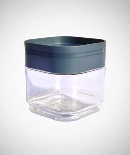 Image of Cello Plastic Modustack Square Canister, 500 ml Pair of 2, pack of (1)