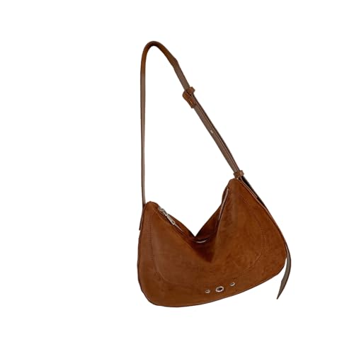 Sac à bandoulière en daim doux et léger pour un confort quotidien chic