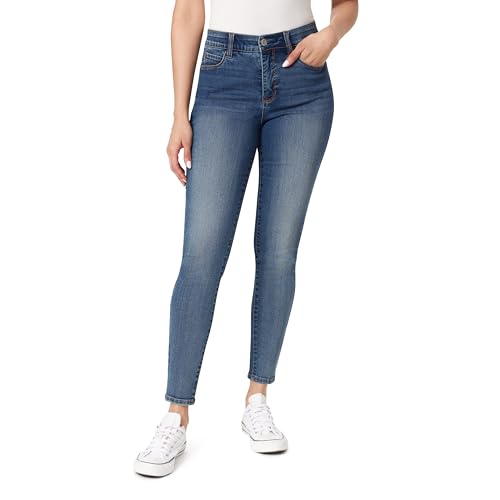 Angels Forever Young Damen Jeanie Lift Skinny Jeans, Stahl, 38