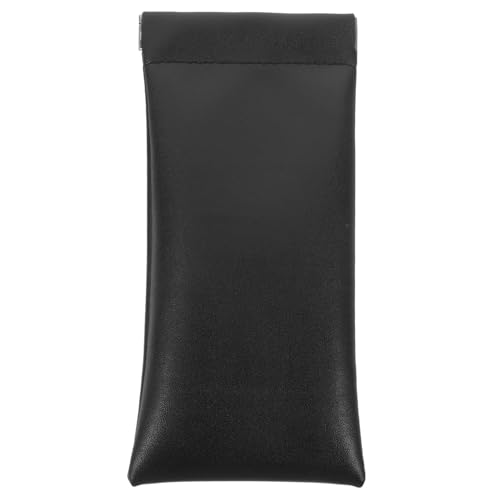 GAROZATION Ultra Soft Leather Sunglass Case Auto Closure Multi-use Compatible Travel Eyewear Bag
