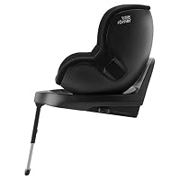 BRITAX RÖMER Reboarder DUALFIX PLUS, inklusive Neugeboreneneinsatz und ISOFIX, für Kinder von 40-105 cm (i-Size), Geburt - 4 Jahre, Space Black – Ansicht 8