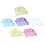 SEWACC 6 Pièces Lot de Couvres Aliments Grands et Hauts Maille Transparente Tentes Alimen...