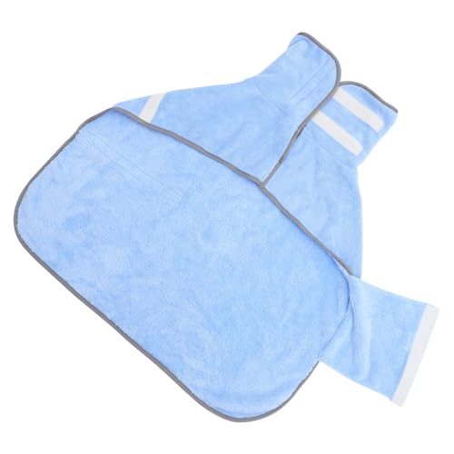 Totority 1個 ペット用速乾服 犬用タオル 洗う 小型犬のバスローブ ペット用品 子猫バスローブ フード付き 画面 ペット吸収性バスローブ 犬用バスタオル ペットバスタオル サンゴフリース