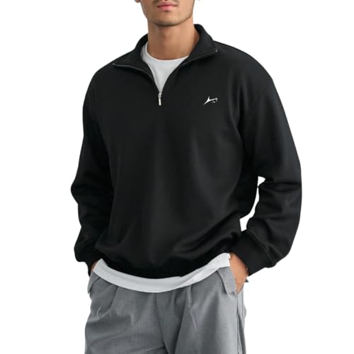 Image of PROSHARX Quarter Zip Style Sweatshirt | Soft & Warm Fleece Sweatshirt Hoodie with Zip