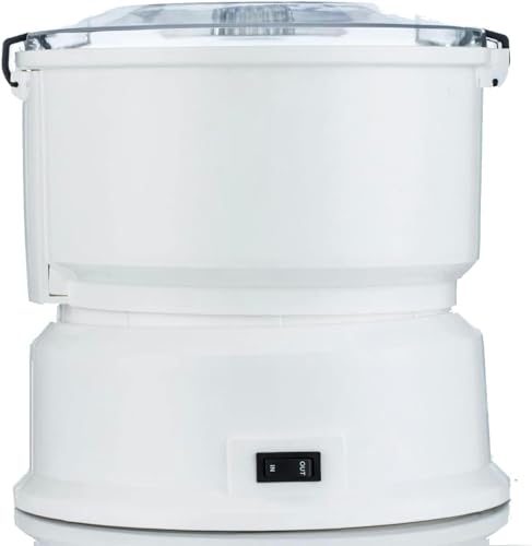 KFJZGZZ Professional Peelers for Kitchen, Electric Automatic Rapid Rotating Peeling Machine Vegetable Dryer Salad Dehydrator for Kitchen Fruits Vegetables