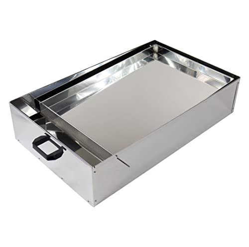 Sonnenwachsschmelzer Pro aus Edelstahl für Rähmchen Waben Bienenwachs Imkerei – Bild 4