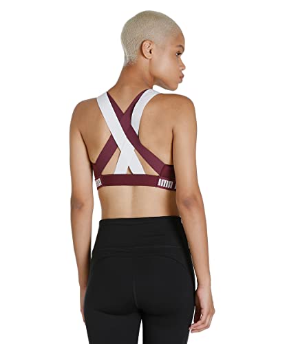 Image of Puma Women Polyester Lightly Padded Wirefree Sports Bra