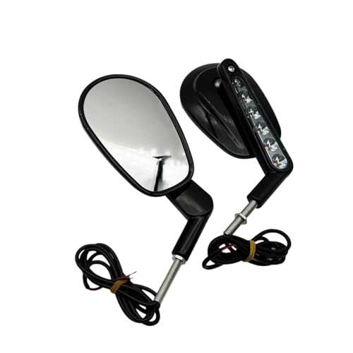 Rétroviseurs de moto VRSCF avec clignotant intégré 8mm pour une sécurité maximale