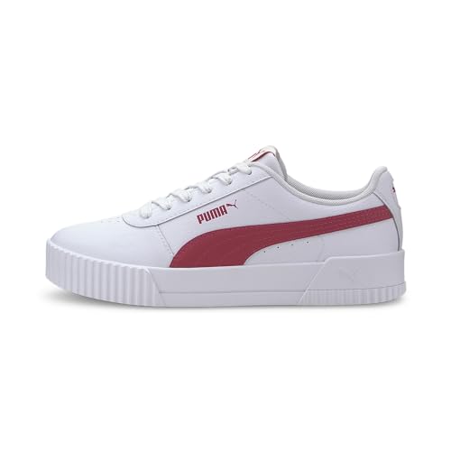Image of Puma Womens Carina Lux L White- WhiteSneaker