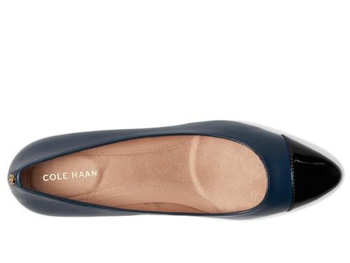Cole Haan Women's The Go-to Block Heel Pump 45MM, Navy Blazer LTR, 10.52