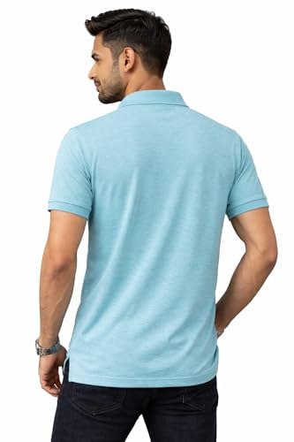 Image of Men's Polo T-Shirt | Breathable, Moisture-Wicking, Soft & Lightweight | Regular Fit Casual & Travel Wear
