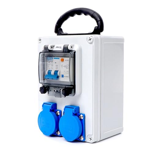 DREAWOO Reliable Wall Power Distributor with Fit for Construction 16A 250V 2P