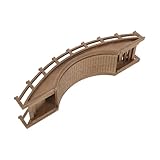 Décor de pont d'aquarium - petit pont décoratif spécialement conçu pour le mini jardin, votre mini scène plus réaliste, modèle de mini pont en arc
