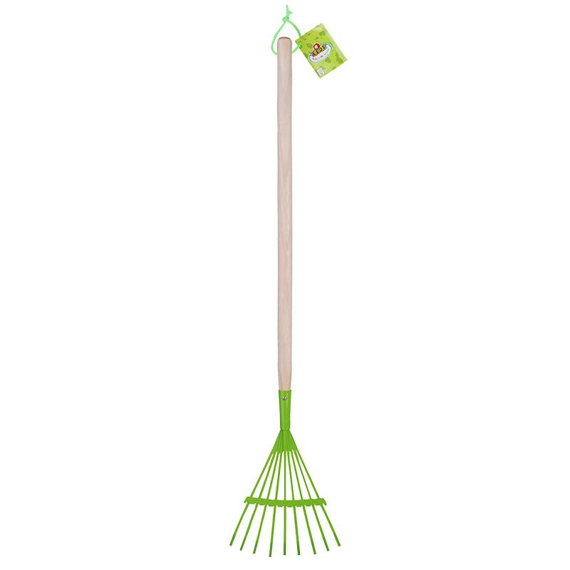 Esschert Kit 7 Outils Jardinier Enfants - Vert - Plastique, Aluminium, Acier allié - GARDEN_TOOL_SET