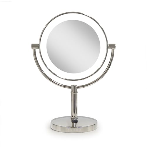 Espejo de Maquillaje Zadro Laguna 11" con Luz y Aumento