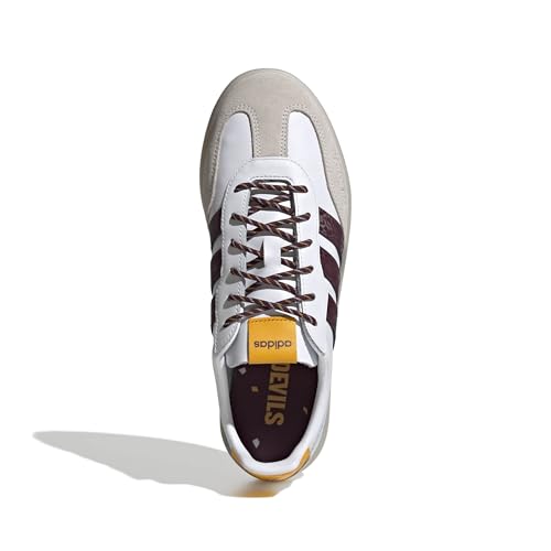 Image of adidas Men's NCAA Team Barreda Decode, White /Team Maroon /Team Collegiate Gold /Arizona State University, 15