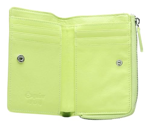 Esquire Viktoria 62 portefeuille lime idéal pour votre sac à main