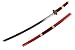 Large 40" Red One Piece Roronoa Zoro Carbon Steel Sword Anime Cosplay Costume