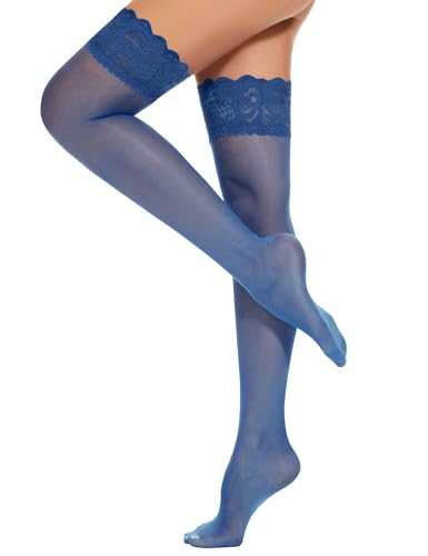 Image of Lidogirl Lace Top Thigh High Stockings