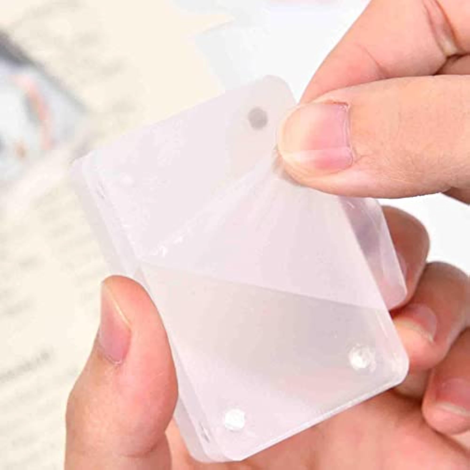 Goo Card Idol Decals Decorative Label Sticker Mini Stand