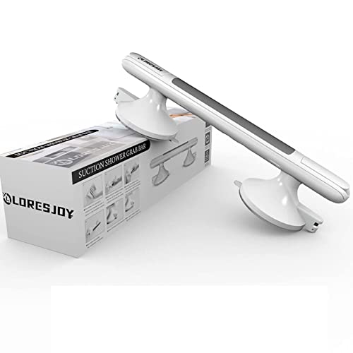 Poignée de Baignoire Plastique, Ventouse de Poignée Douche, Barre d’Appui Murale avec Ventouse pour Salle de Bain/WC, Poignée de Sécurité de Salle de Bain, Poignée à Ventouse Pour Enfants et Seniors