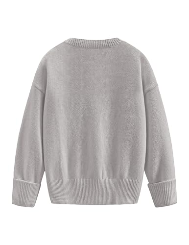 Aelfric Eden Women Oversized Basic Sweaters Vintage Crewneck Long Sleeves Knit 2025 Pullover Sweater Tops2