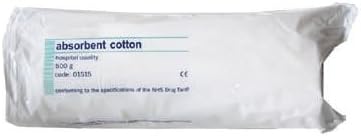 BP Absorbant Cotton Wool Roll 500g | 100 % Pure Cotton | Cleansing & Cushioning by P&B