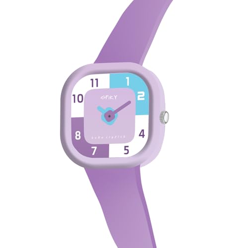 Image of SPIKY Analog Watch for Kids | Water Resistant, Scratch Proof & Lightweight | Durable Silicone Strap | Unisex Best Birthday Gift | Analogue Wrist Watches for Girls & Boys | Age 2-14 yrs