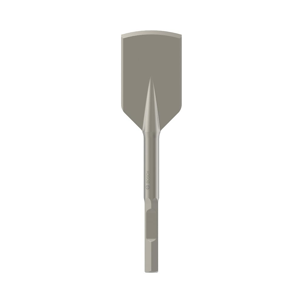 Bosch Professional 1618601011 Burin asphalte 28 mm queue 6 pans 500 x 125 mm Gris