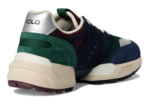 Polo Ralph Lauren Men's Jogger Suede & Mesh Sneakers3
