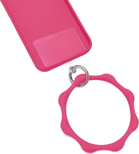 Silicone Wave-Shaped Cell Phone Wrist Loop Phone Wave Shaped Loop/Purple - Photo 66 sur 81