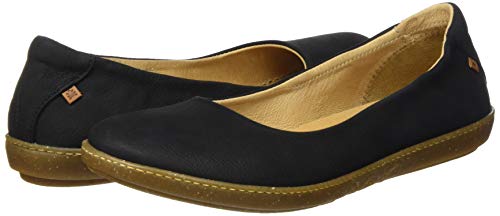 El Naturalista N5300 PLEASANT BLACK/CORAL Dames Gesloten teen ballerina's - Image 8