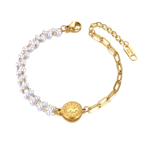 Bracelet hommes et femmes jonc rond en acier ajustable style moderne