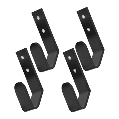 KICHOUSE 4pcs Wall Mounted Keyboard Holder for Space-Saving Storage Sleek Design for Home Office and Gaming Room Compatible with All Keyboards Efficient Desk Organizer