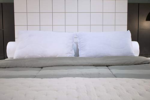 Travesseiro Suporte Firme, Top Flocos de Espuma, P/ fronhas 50x70 cm, Fibrasca, Branco