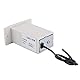 Impulszähler CSK4-YKW Elektromagnetischer Zähler 4-stellig 0-99999 Industrieller Summenzähler Mechanischer Elektromagnetischer Impulszähler(DC 12V)