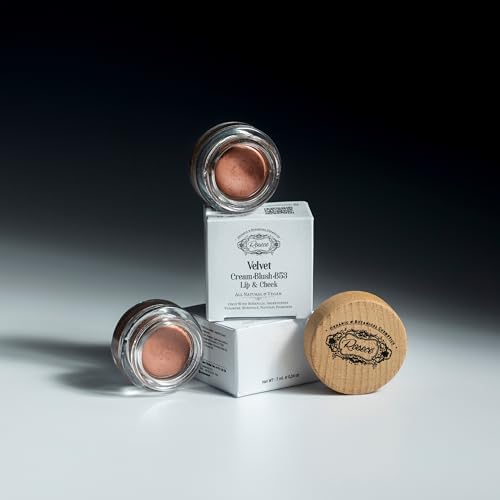 ROSECE - 2-in-1 Cream Cheek Blush + Lip Color | Natural Mineral pigment | Soft Lips with natural oils and Vitamin E | 100% Plant ingredients, Vegan (Sunset/Matte-Velvet, 0.25fl oz)