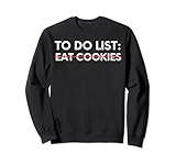 Novelty Christmas Sarcasm To Do List Eat Cookies