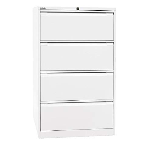 Preisvergleich Produktbild BISLEY DF4696 Hr-Schrank Doppelb.4sch.V-weiß