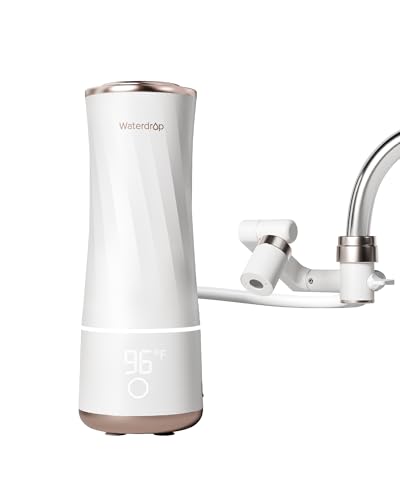 Waterdrop Skincare Water Filter BFC1, Bathroom Counter Facial Cleaning Faucet Water Filter, Countertop Water Filter, SGS Certified, Reduce 99% Chlorine, Nanoscale Deep Clean, Hydrate Deeply