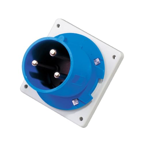 Enchufe de conexión de cable 3P 63A impermeable para redes industriales 2