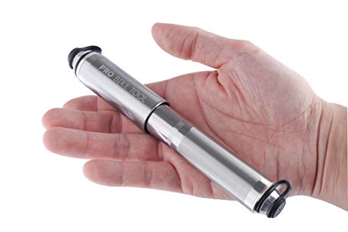 Pro Bike Tool Mini Bike Pump - Compact and Portable Bicycle Tire Pump for Fast Inflation - Compatible with Presta and Schrader Valves - Lightweight and Durable Design - Essential Bicycle Accessories