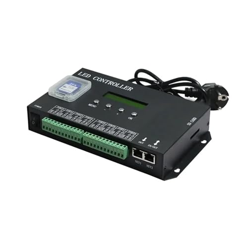 Controlador de píxeles SPI H807SA con protocolo Artnet para tiras LED WS2811 y WS2812b 5