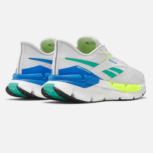Reebok Floatzig Symmetros-Sneaker für Herren, White Unleashedgreen Kineblue, 42 EU – Ansicht 5