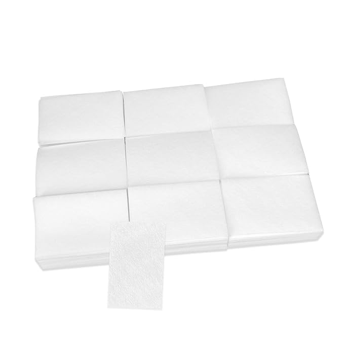 PIRU 1000 Pcs Lint Free Nail Wipes – Professional No Lint Nail Pads for Gel Nail Polish Removal, Acrylic, Dip Powder & At-Home Manicures – Essential Nail Prep Wipes for Flawless Nails-image-28