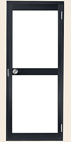 Amazon.co.jp: ロンカラーガラスドア 半外付型 ランマなし 0718 W